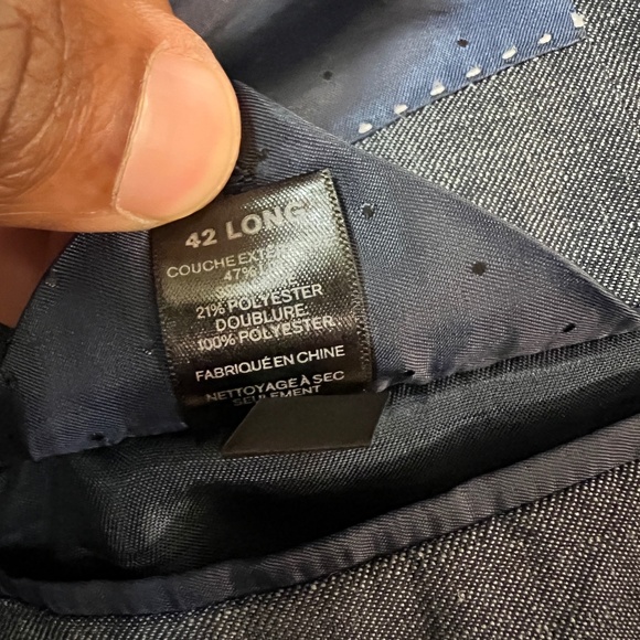 Express Photographer fitted suit. Jacket-42L, Pants-36W/34L - Picture 5 of 14